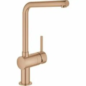 Смеситель для кухни GROHE Minta с поворотным L-изливом, теплый закат матовый (31375DL0) Смеситель для кухни GROHE Minta с поворотным L-изливом, теплый закат матовый (31375DL0)