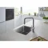 Смеситель для кухни GROHE Minta с вытяжным душем, U-образный излив, темный графит матовый (32322AL2) Смеситель для кухни GROHE Minta с вытяжным душем, U-образный излив, темный графит матовый (32322AL2)