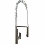 Смеситель для кухни GROHE K7 профессиональный, темный графит глянец (32950A00)