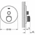 Внешняя часть термостата для душа GROHE Grohtherm SmartControl на 1 потребителя, теплый заказ матовый (29118DL0) Внешняя часть термостата для душа GROHE Grohtherm SmartControl на 1 потребителя, теплый заказ матовый (29118DL0)