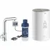 Комплект для кухни GROHE Red Mono с L-образным вентилем, бойлером M-Size и фильтром, хром (30339001) Комплект для кухни GROHE Red Mono с L-образным вентилем, бойлером M-Size и фильтром, хром (30339001)