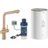 Комплект для кухни GROHE Red Duo II с бойлером M-size, смеситель с L-образным изливом, теплый закат матовый (30327DL1) Комплект для кухни GROHE Red Duo II с бойлером M-size, смеситель с L-образным изливом, теплый закат матовый (30327DL1)