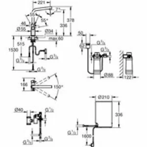 Комплект для кухни GROHE Red Duo II с бойлером M-size, смеситель с L-образным изливом, теплый закат матовый (30327DL1) Комплект для кухни GROHE Red Duo II с бойлером M-size, смеситель с L-образным изливом, теплый закат матовый (30327DL1)