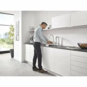 Смеситель для кухонной мойки GROHE Blue Professional с функцией фильтрации, с системой охлаждения и газирования воды, Wi-Fi, хром (31323002) Смеситель для кухонной мойки GROHE Blue Professional с функцией фильтрации, с системой охлаждения и газирования воды, Wi-Fi, хром (31323002)