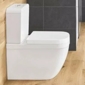 Унитаз напольный с бачком и сиденьем с микролифтом GROHE Euro Ceramic, альпин-белый (3946200H) Унитаз напольный с бачком и сиденьем с микролифтом GROHE Euro Ceramic, альпин-белый (3946200H)