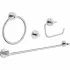 Набор аксессуаров GROHE Essentials Master 4-в-1 (40823001) Набор аксессуаров GROHE Essentials Master 4-в-1 (40823001)