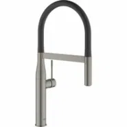 Смеситель для кухни GROHE Essence профессиональный, темный графит матовый (30294AL0)