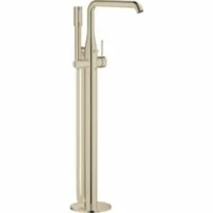 Внешняя часть смесителя для ванны GROHE Essence напольного монтажа, никель глянец (23491BE1) Внешняя часть смесителя для ванны GROHE Essence напольного монтажа, никель глянец (23491BE1)