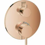 Внешняя часть термостата для душа GROHE Atrio на 2 потребителя, теплый закат глянец (24135DA3)