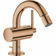 Смеситель для биде GROHE Atrio с донным клапаном, теплый закат глянец (32108DA3)