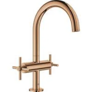 Смеситель для раковины GROHE Atrio двухвентильный, теплый закат глянец (21019DA3) Смеситель для раковины GROHE Atrio двухвентильный, теплый закат глянец (21019DA3)