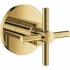 Внешняя часть вентиля GROHE Atrio, крестообразная ручка, холодный рассвет глянец (19069GL3) Внешняя часть вентиля GROHE Atrio, крестообразная ручка, холодный рассвет глянец (19069GL3)