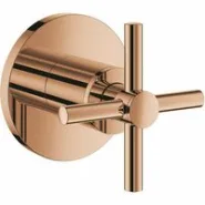 Внешняя часть вентиля GROHE Atrio, крестообразная ручка, теплый закат глянец (19069DA3)