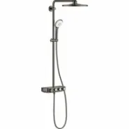 Душевая система GROHE Euphoria SmartControl System 310 с термостатом для душа, темный графит глянцевый (26507A00)