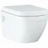 Унитаз GROHE Euro Ceramic подвесной с сиденьем с микролифтом, альпин-белый (39703000) Унитаз GROHE Euro Ceramic подвесной с сиденьем с микролифтом, альпин-белый (39703000)