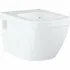 Унитаз GROHE Euro Ceramic подвесной с сиденьем с микролифтом, альпин-белый (39703000) Унитаз GROHE Euro Ceramic подвесной с сиденьем с микролифтом, альпин-белый (39703000)