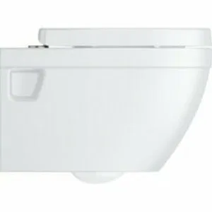 Унитаз GROHE Euro Ceramic подвесной с сиденьем с микролифтом, альпин-белый (39703000) Унитаз GROHE Euro Ceramic подвесной с сиденьем с микролифтом, альпин-белый (39703000)