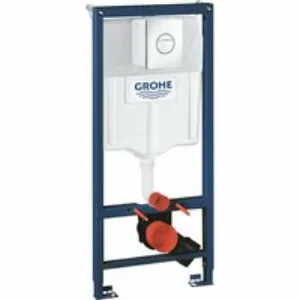 Система инсталляции GROHE Solido 3 в 1 для подвесного унитаза, хром (38832000) Система инсталляции GROHE Solido 3 в 1 для подвесного унитаза, хром (38832000)