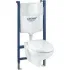Комплект инсталляции GROHE Solido 4 в 1 с подвесным унитазом и сиденьем (39398000) Комплект инсталляции GROHE Solido 4 в 1 с подвесным унитазом и сиденьем (39398000)
