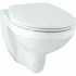 Унитаз GROHE Bau Ceramic подвесной ободковый с сиденьем без микролифта, альпин-белый (39497000) Унитаз GROHE Bau Ceramic подвесной ободковый с сиденьем без микролифта, альпин-белый (39497000)