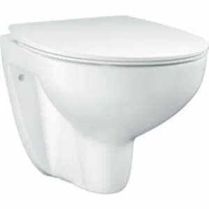 Унитаз подвесной GROHE Bau Ceramic с сиденьем с микролифтом, альпин-белый (39899000) Унитаз подвесной GROHE Bau Ceramic с сиденьем с микролифтом, альпин-белый (39899000)