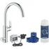 Смеситель для кухонной мойки GROHE Blue Pure Eurosmart с функцией фильтрации, с фильтром в комплекте, хром (30499000) Смеситель для кухонной мойки GROHE Blue Pure Eurosmart с функцией фильтрации, с фильтром в комплекте, хром (30499000)