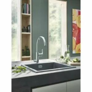 Смеситель для кухонной мойки GROHE Blue Pure Eurosmart с функцией фильтрации, с фильтром в комплекте, хром (30499000) Смеситель для кухонной мойки GROHE Blue Pure Eurosmart с функцией фильтрации, с фильтром в комплекте, хром (30499000)
