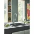 Смеситель для кухонной мойки GROHE Blue Pure Eurosmart с функцией фильтрации, с фильтром в комплекте, хром (30499000) Смеситель для кухонной мойки GROHE Blue Pure Eurosmart с функцией фильтрации, с фильтром в комплекте, хром (30499000)