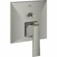 Внешняя часть смесителя для ванны GROHE Allure Brilliant с переключателем на 2 положения, суперсталь (24072DC0)