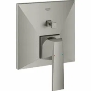 Внешняя часть смесителя для ванны GROHE Allure Brilliant с переключателем на 2 положения, суперсталь (24072DC0) Внешняя часть смесителя для ванны GROHE Allure Brilliant с переключателем на 2 положения, суперсталь (24072DC0)