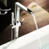 Внешняя часть смесителя для ванны GROHE Allure Brilliant напольного монтажа, хром (23119001) Внешняя часть смесителя для ванны GROHE Allure Brilliant напольного монтажа, хром (23119001)