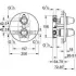 Внешняя часть термостат для ванны GROHE Grohtherm 3000, хром (19253000) Внешняя часть термостат для ванны GROHE Grohtherm 3000, хром (19253000)