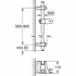 Душевая штанга GROHE Movario, велюровый хром (28398RR0) Душевая штанга GROHE Movario, велюровый хром (28398RR0)