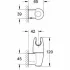 Держатель ручного душа GROHE Movario, велюровый хром (28401RR0) Держатель ручного душа GROHE Movario, велюровый хром (28401RR0)