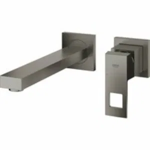 Внешняя часть смесителя для раковины GROHE Eurocube на 2 отверстия, M-Size, темный графит матовый (23447AL0) Внешняя часть смесителя для раковины GROHE Eurocube на 2 отверстия, M-Size, темный графит матовый (23447AL0)