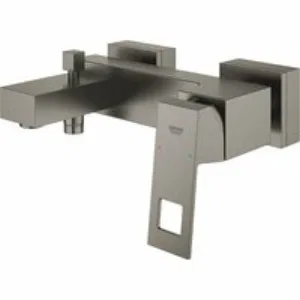 Смеситель для ванны GROHE Eurocube, темный графит матовый (23140AL0) Смеситель для ванны GROHE Eurocube, темный графит матовый (23140AL0)