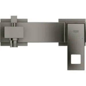 Смеситель для ванны GROHE Eurocube, темный графит матовый (23140AL0) Смеситель для ванны GROHE Eurocube, темный графит матовый (23140AL0)