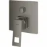 Внешняя часть смесителя для ванны GROHE Eurocube с переключателем на 3 положения, темный графит матовый (24094AL0) Внешняя часть смесителя для ванны GROHE Eurocube с переключателем на 3 положения, темный графит матовый (24094AL0)