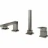 Смеситель для ванны GROHE Eurocube на 4 отверстия, на край ванны, темный графит матовый (19897AL1) Смеситель для ванны GROHE Eurocube на 4 отверстия, на край ванны, темный графит матовый (19897AL1)