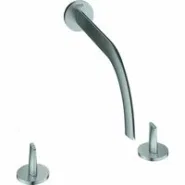 Смеситель для раковины GROHE Atrio Icon 3D двухвентильный на 3 отверстия, нержавеющая сталь (20614SD0)