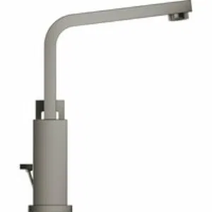Смеситель для раковины GROHE Eurocube с донным клапаном и высоким изливом, темный графит матовый (23135AL0) Смеситель для раковины GROHE Eurocube с донным клапаном и высоким изливом, темный графит матовый (23135AL0)