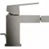 Смеситель для биде GROHE Eurocube с донным клапаном, темный графит матовый (23138AL0) Смеситель для биде GROHE Eurocube с донным клапаном, темный графит матовый (23138AL0)