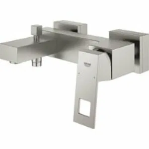 Смеситель для ванны GROHE Eurocube, суперсталь (23140DC0) Смеситель для ванны GROHE Eurocube, суперсталь (23140DC0)