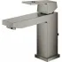 Смеситель для раковины GROHE Eurocube с донным клапаном, темный графит матовый (23445AL0) Смеситель для раковины GROHE Eurocube с донным клапаном, темный графит матовый (23445AL0)