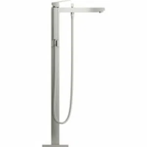 Внешняя часть смесителя для ванны GROHE Eurocube напольного монтажа, суперсталь (23672DC1) Внешняя часть смесителя для ванны GROHE Eurocube напольного монтажа, суперсталь (23672DC1)