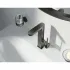 Смеситель для раковины GROHE Plus с донным клапаном и вытяжным изливом, темный графит матовый (23843AL3) Смеситель для раковины GROHE Plus с донным клапаном и вытяжным изливом, темный графит матовый (23843AL3)