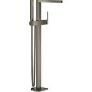 Внешняя часть смесителя для ванны GROHE Plus напольного монтажа, темный графит матовый (23846AL3) Внешняя часть смесителя для ванны GROHE Plus напольного монтажа, темный графит матовый (23846AL3)