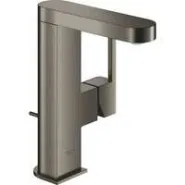 Смеситель для раковины GROHE Plus с донным клапаном, M-Size, темный графит матовый (23871AL3)