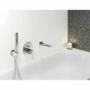 Внешняя часть смесителя для ванны GROHE Plus, суперсталь (24060DC3) Внешняя часть смесителя для ванны GROHE Plus, суперсталь (24060DC3)