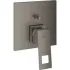 Внешняя часть смесителя для ванны GROHE Eurocube с переключателем на 2 положения, темный графит матовый (24062AL0) Внешняя часть смесителя для ванны GROHE Eurocube с переключателем на 2 положения, темный графит матовый (24062AL0)